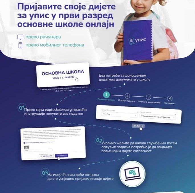 Упис ученика у први разред